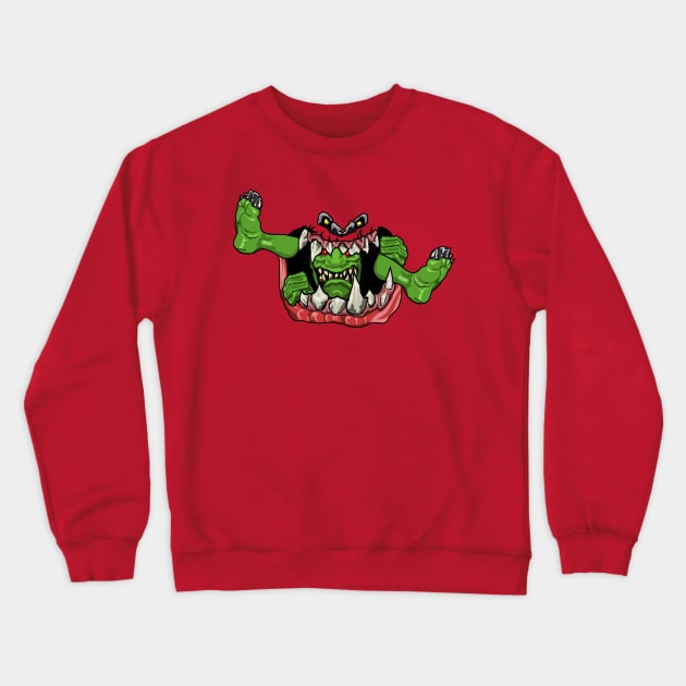 Goblin Devoured Crewneck Sweatshirt by PinnacleOfDecadence